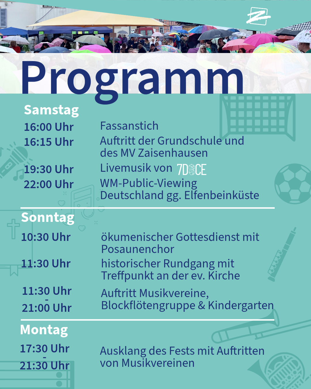 Programm Dorfplatzfest