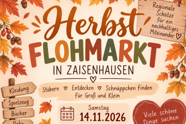 Herbstflohmarkt in Zaisenhausen 