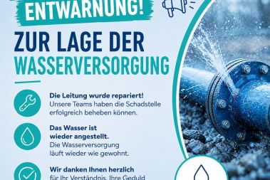 Entwarnung! Zur Lage der Wasserversorgung